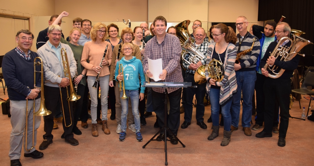 Dirigent Harmonie orkest Zoetermeer - Harpe Davids