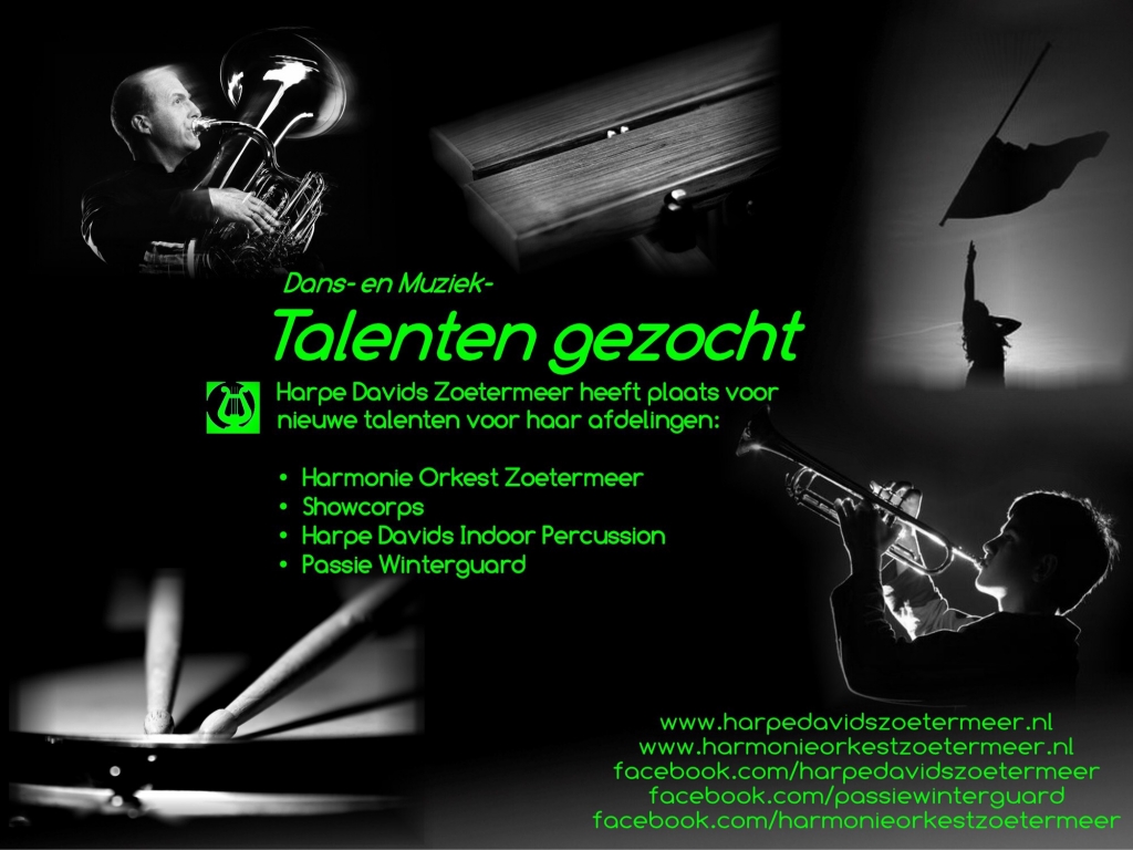 Talenten Gezocht - Harpe Davids Zoetermeer